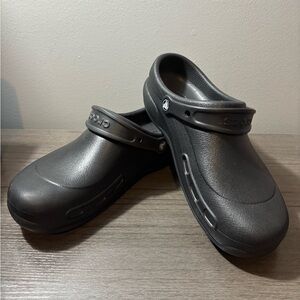 Crocs Black Work Clogs Mens Size‎ 11 Excellent Condition